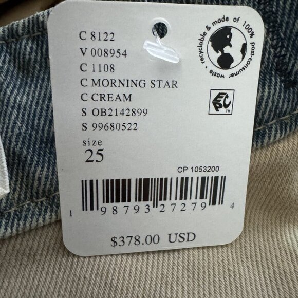 Free People We the Free falling love wide-leg jeans Size 25 New with tags - Picture 7 of 13